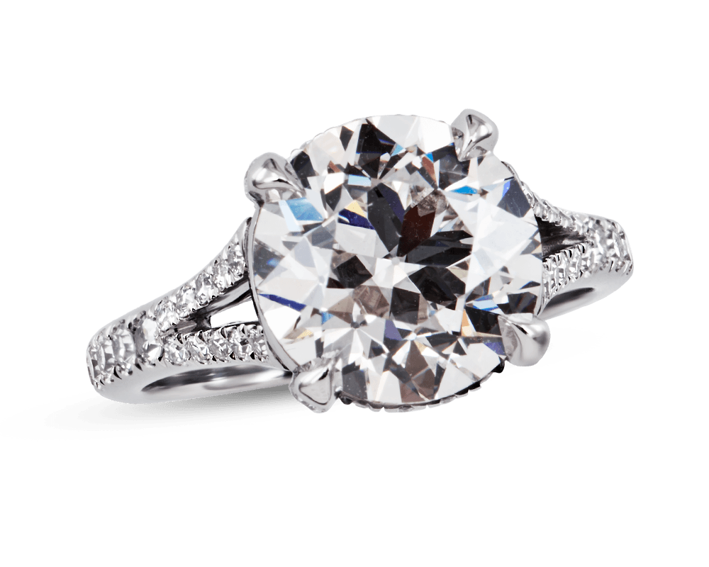 The Colette Split Band Solitaire