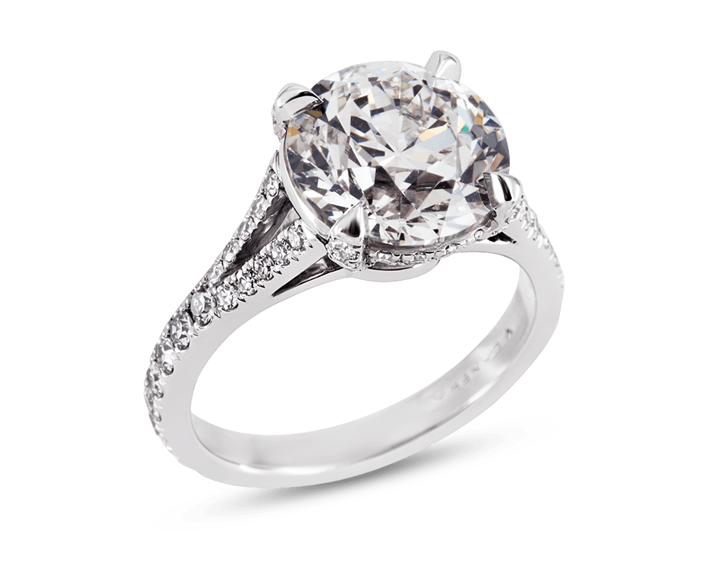 The Colette Split Band Solitaire