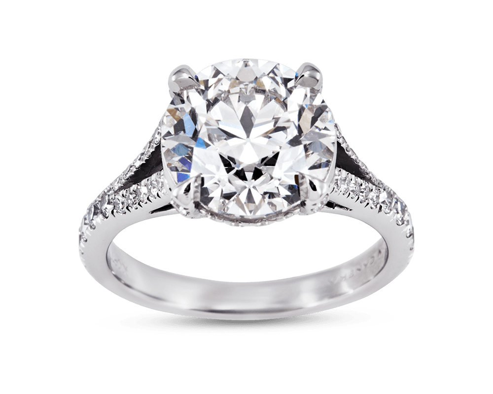 The Colette Split Band Solitaire
