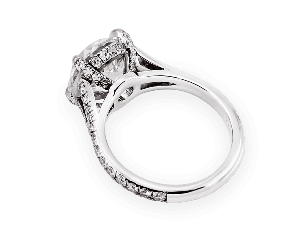 The Colette Split Band Solitaire