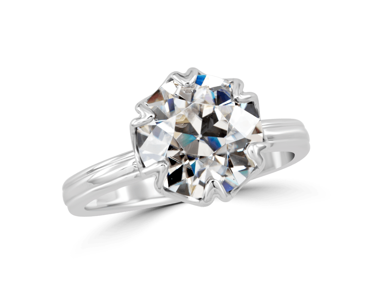 The Adriana Six Prong Solitaire