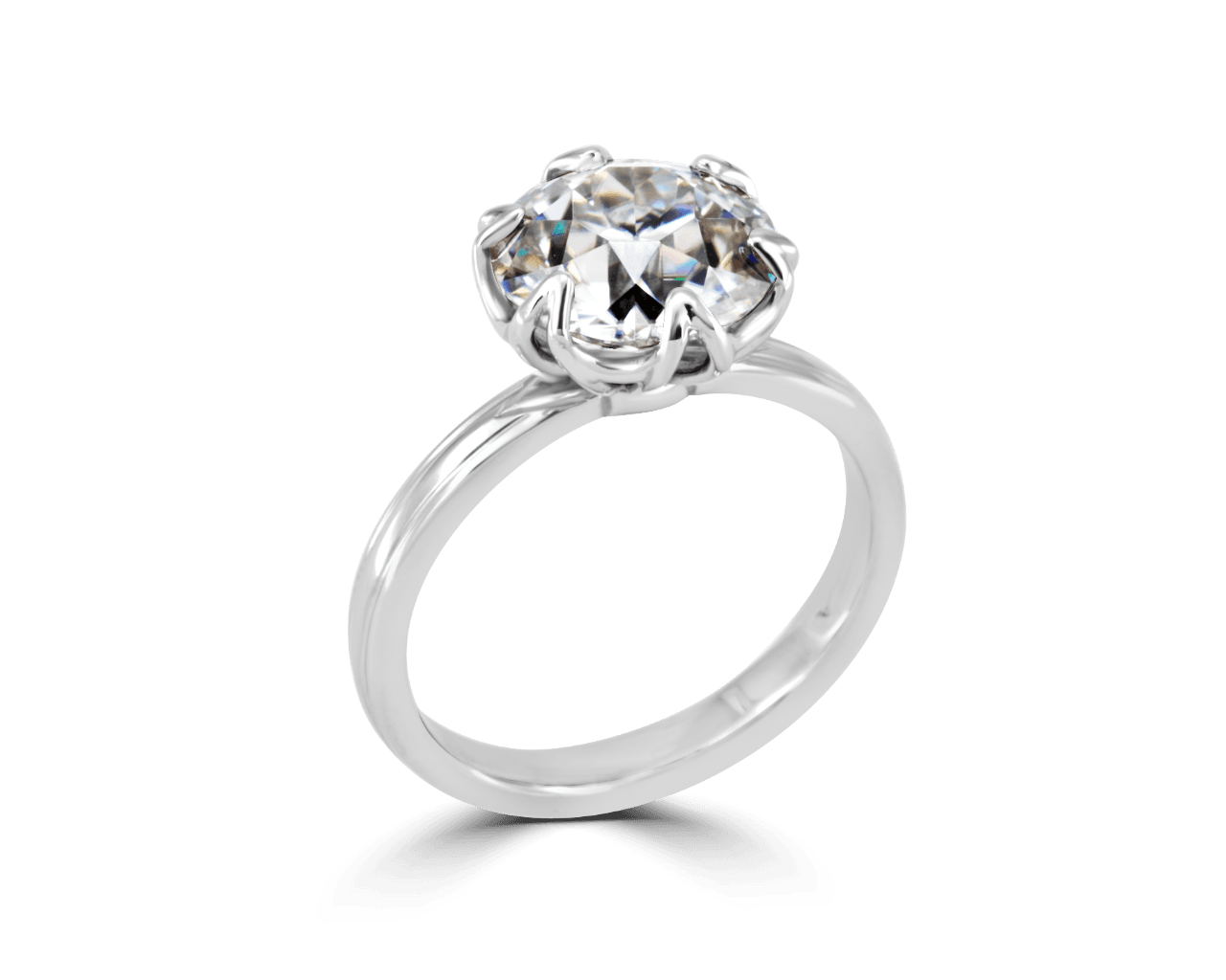 The Adriana Six Prong Solitaire
