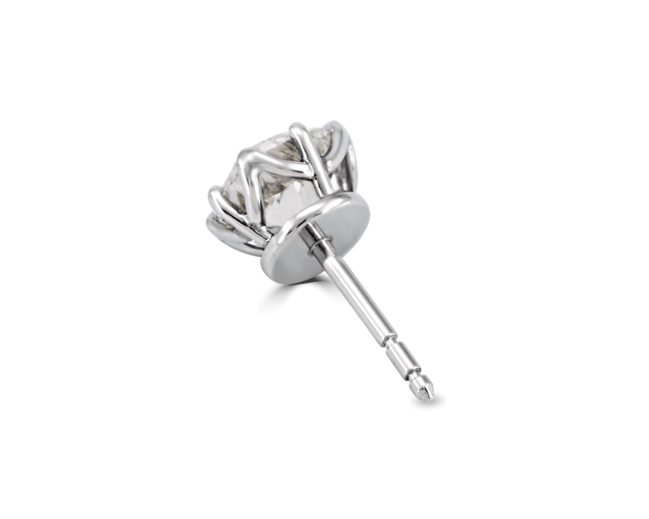 The Liana Eight Prong Stud Earrings