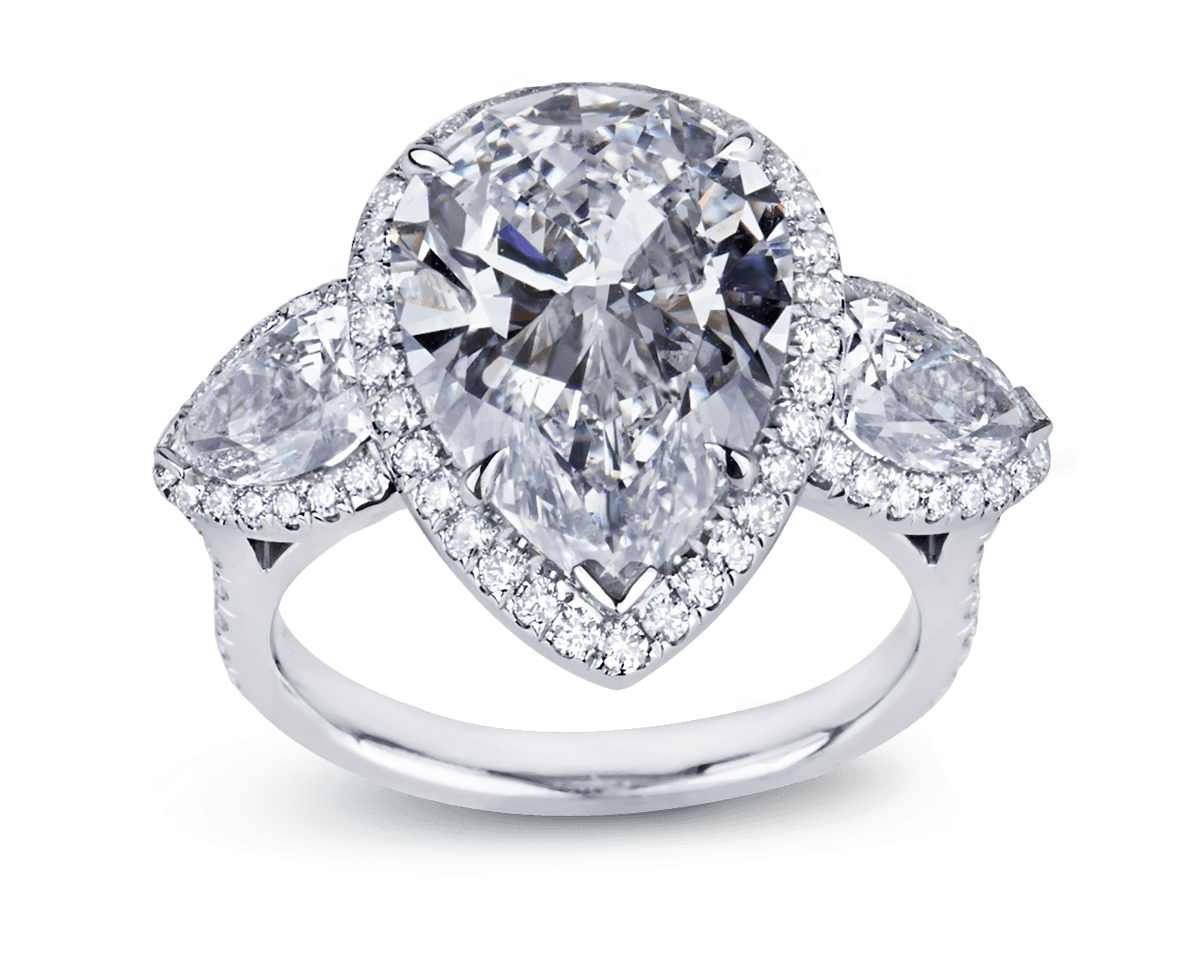 Pear Shape Triple Halo Trilogy
