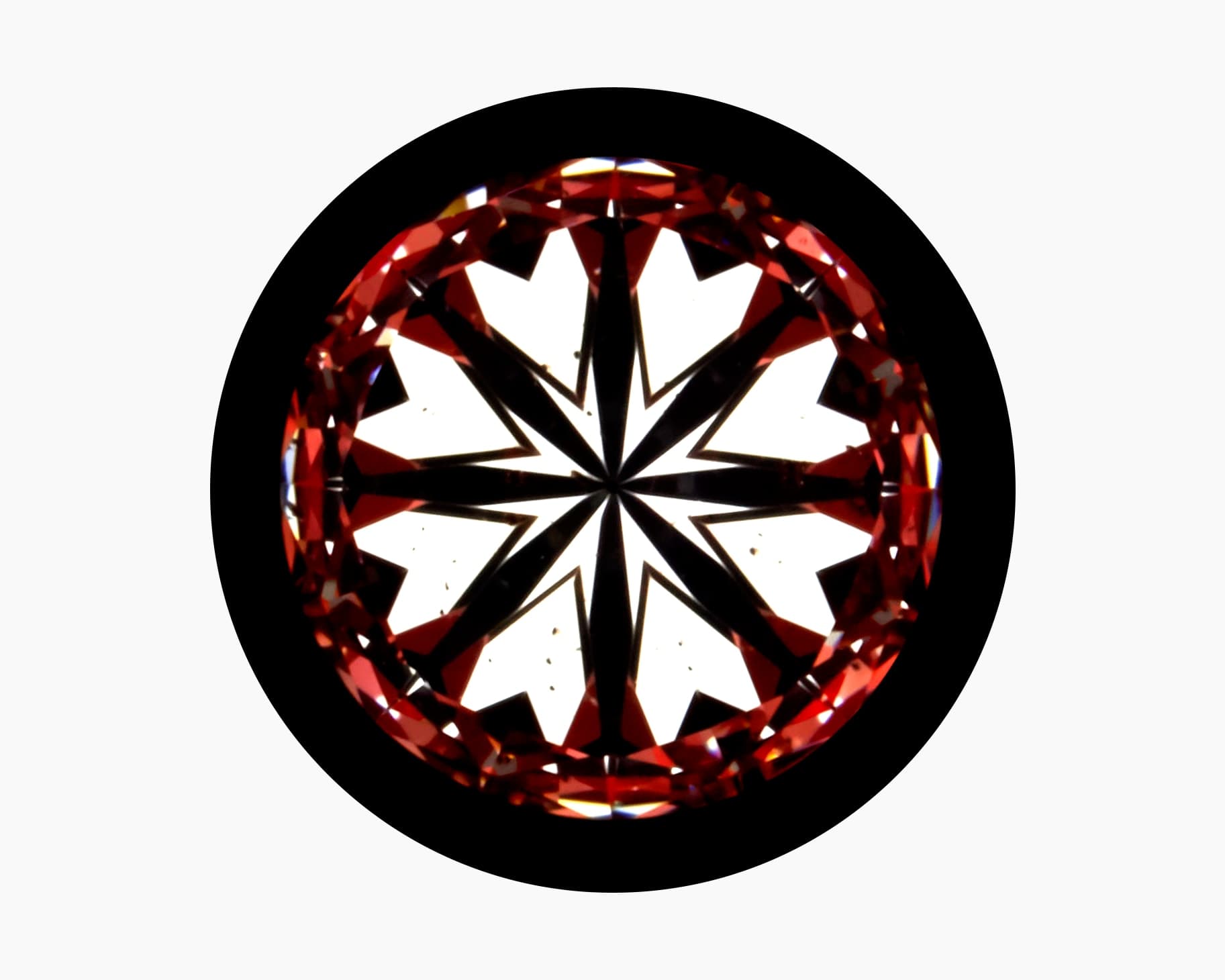 Hearts image of 1.23ct Super Ideal Hearts & Arrows Round Diamond