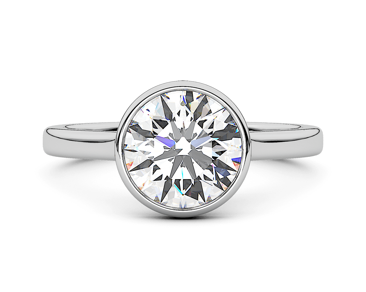 The Greta Bezel Solitaire