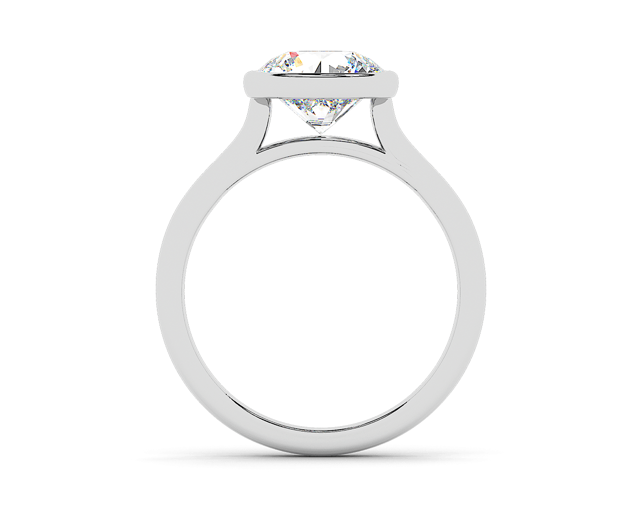 The Greta Bezel Solitaire