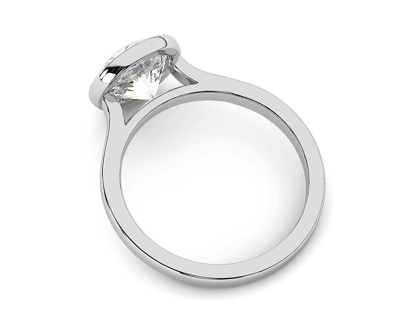 The Greta Bezel Solitaire