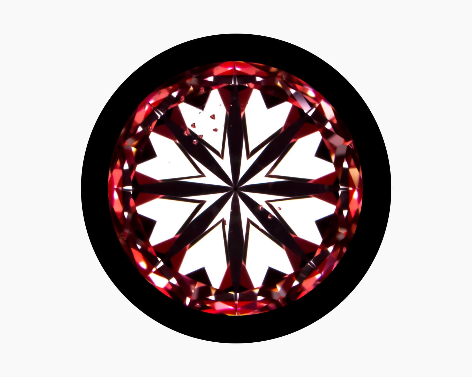 Hearts image of 1.21ct Super Ideal Hearts & Arrows Round Diamond