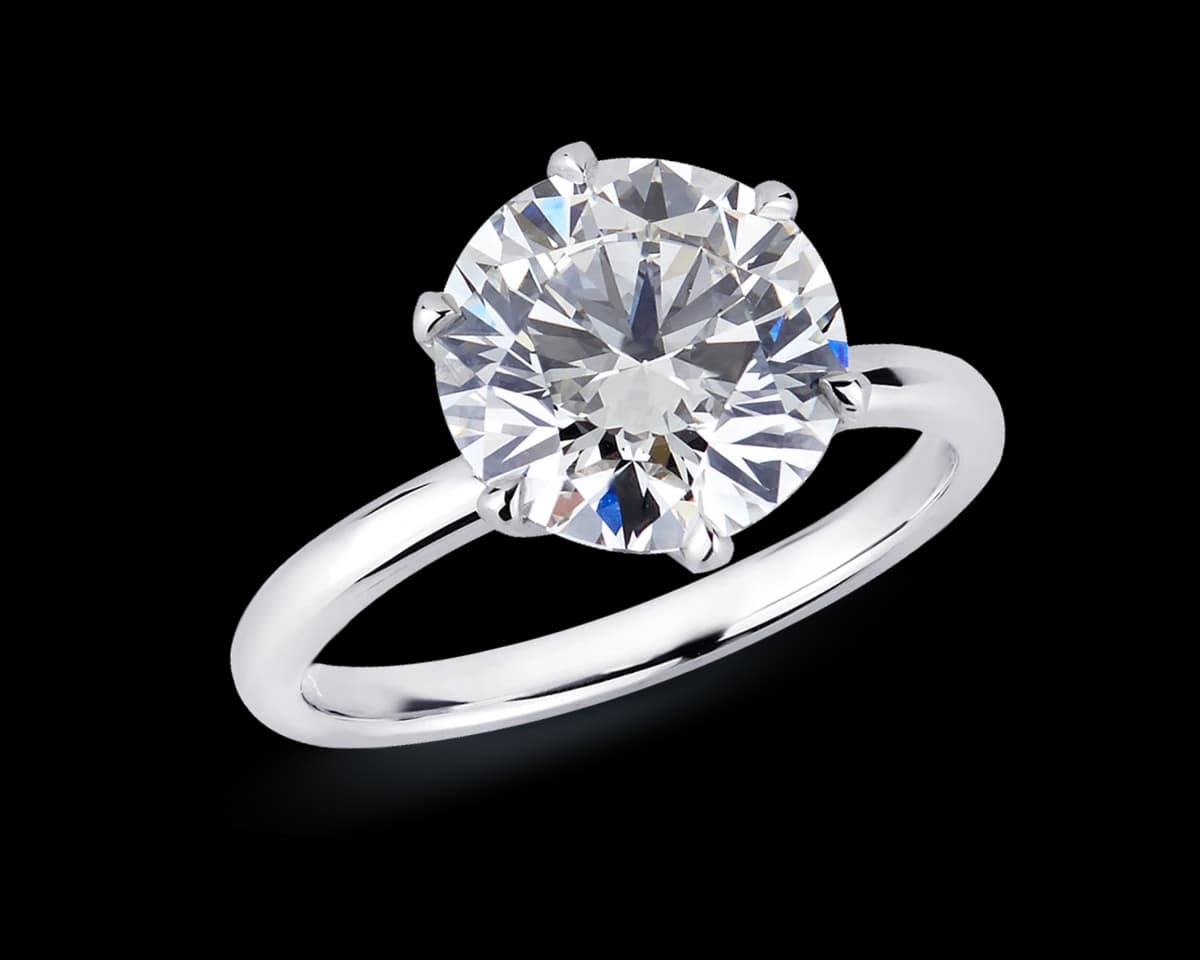The Gabriella Six Prong Solitaire