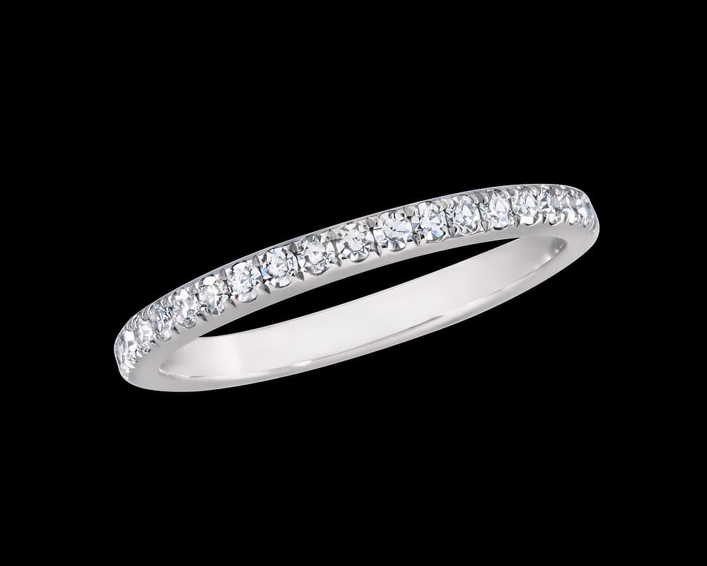 U-Cut Pave Single Cut Pave Eternity Band