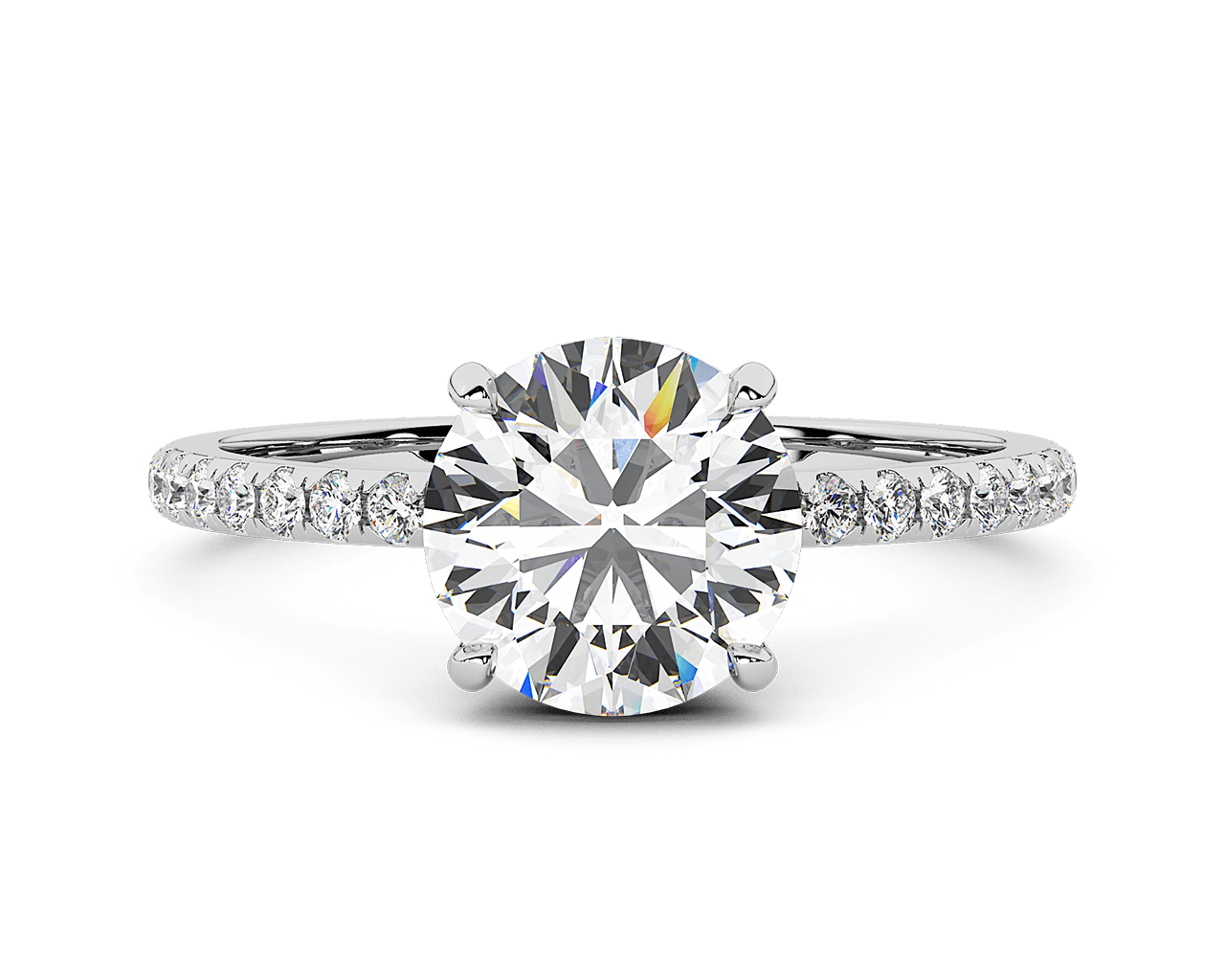 The Alaria Pave Solitaire