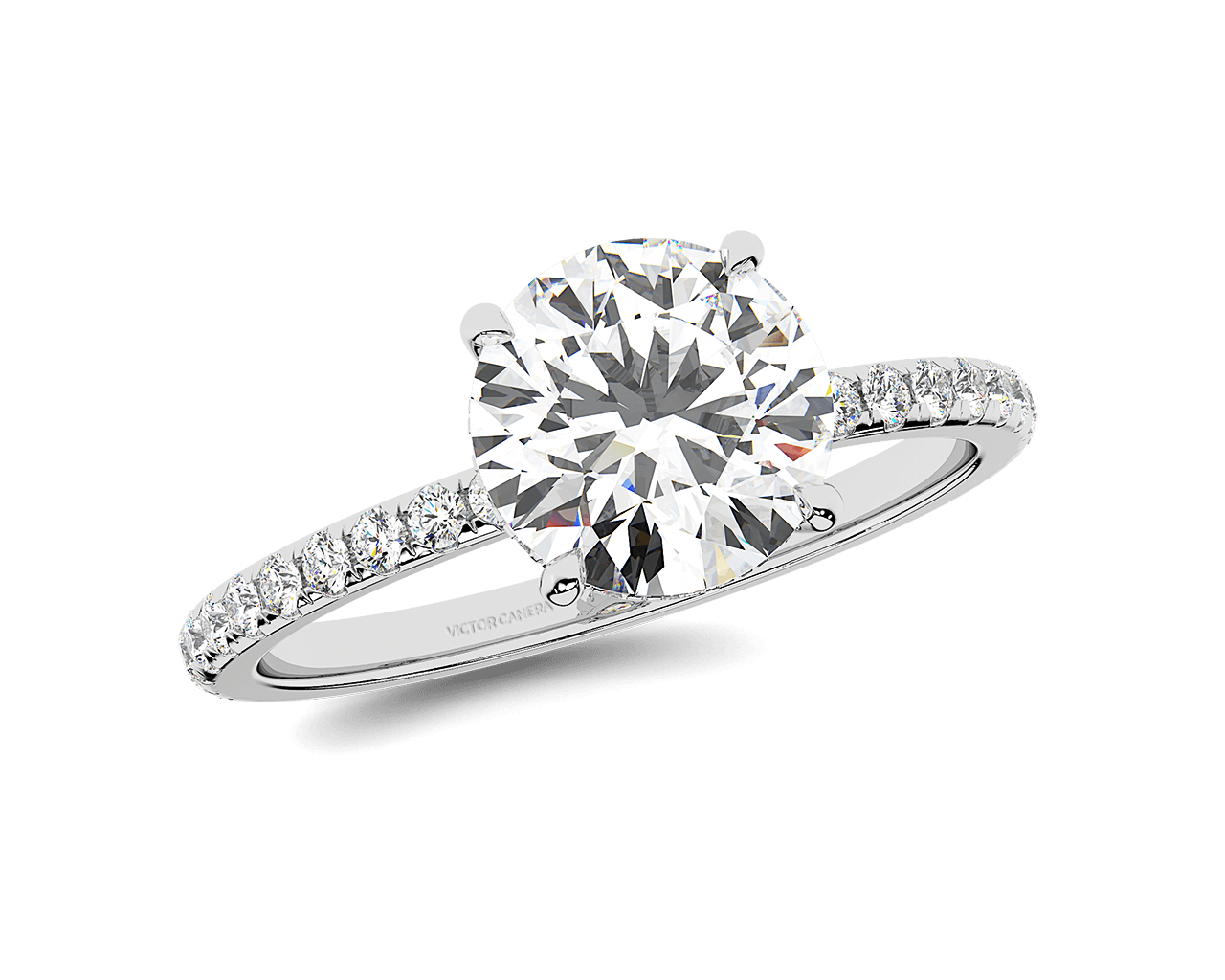 The Alaria Pave Solitaire