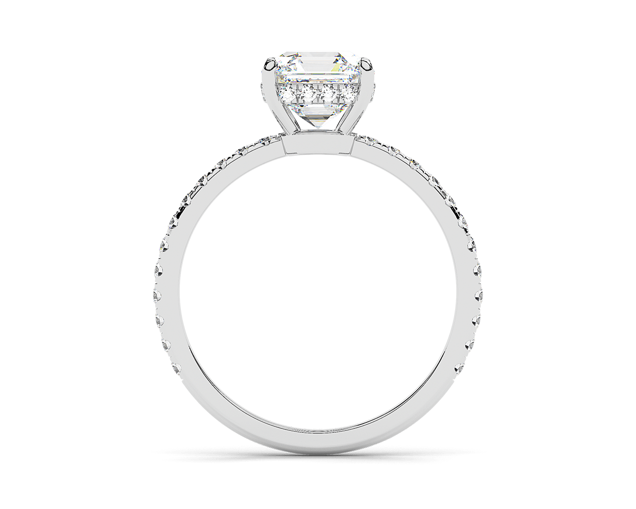 The Alaria Pave Solitaire