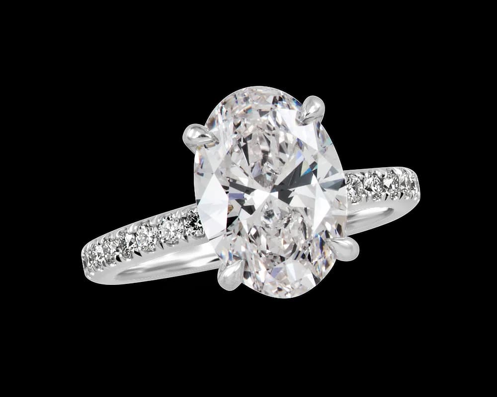 The Grace Pave Solitaire