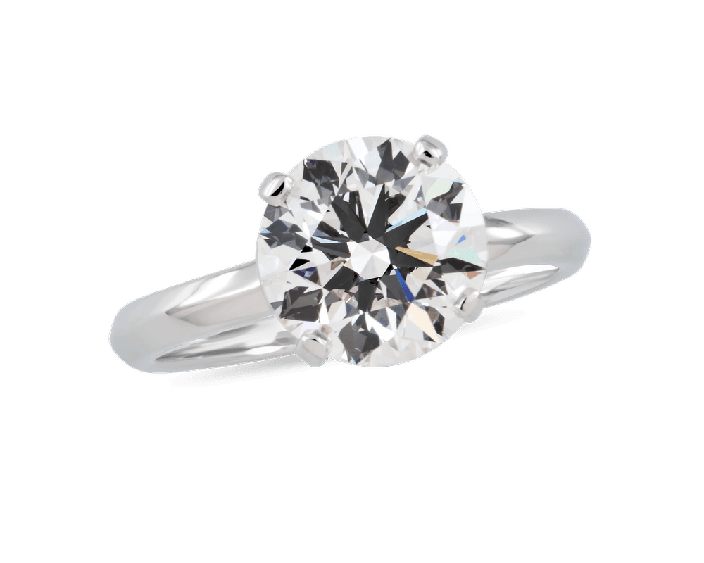 Tapering Knife Edge Solitaire