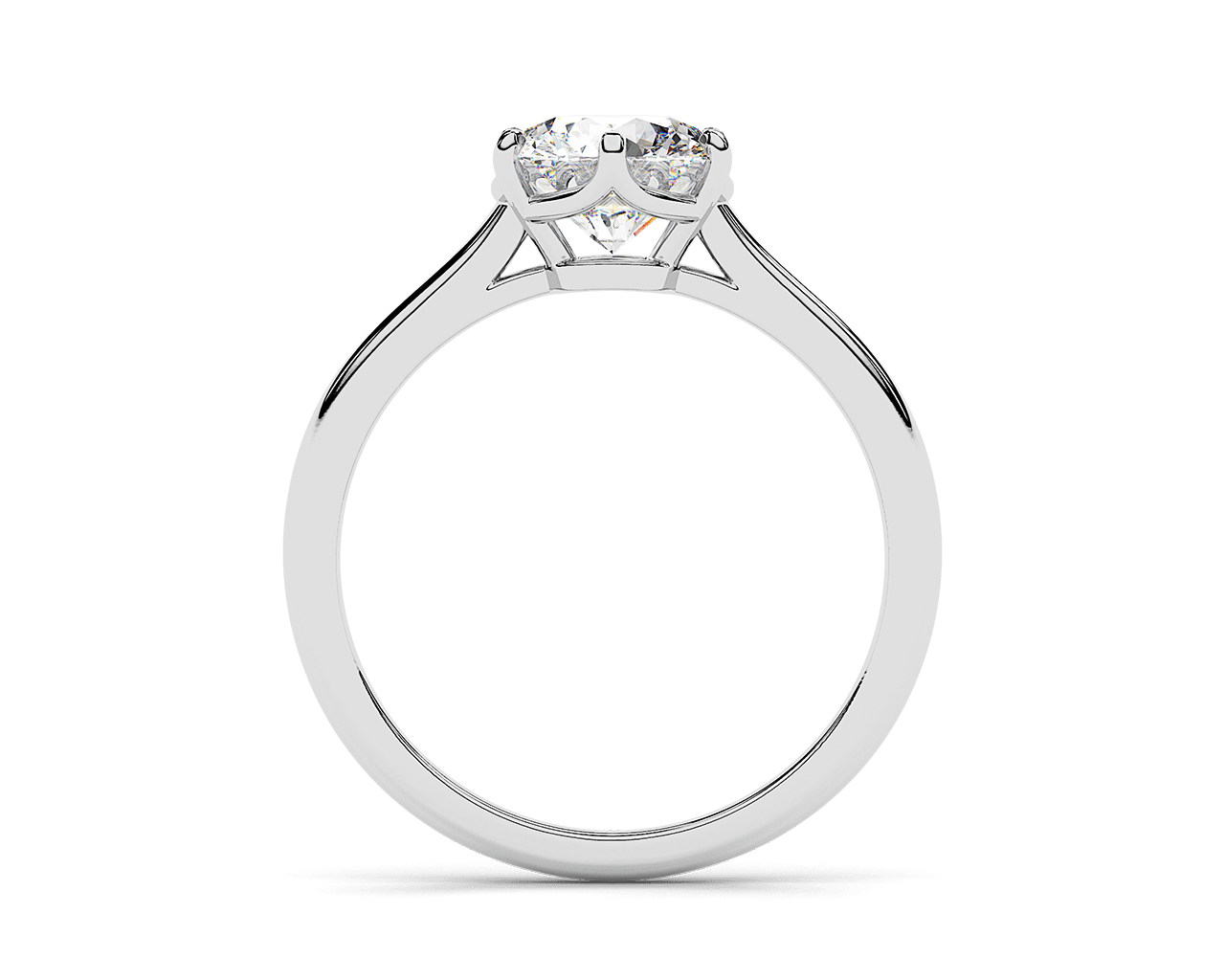 The Liana Six Prong Solitaire