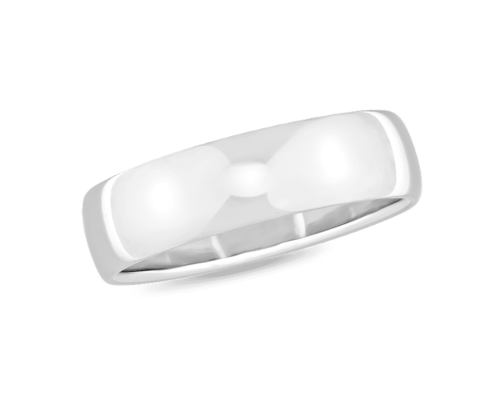 The Mason Domed Wedding Band