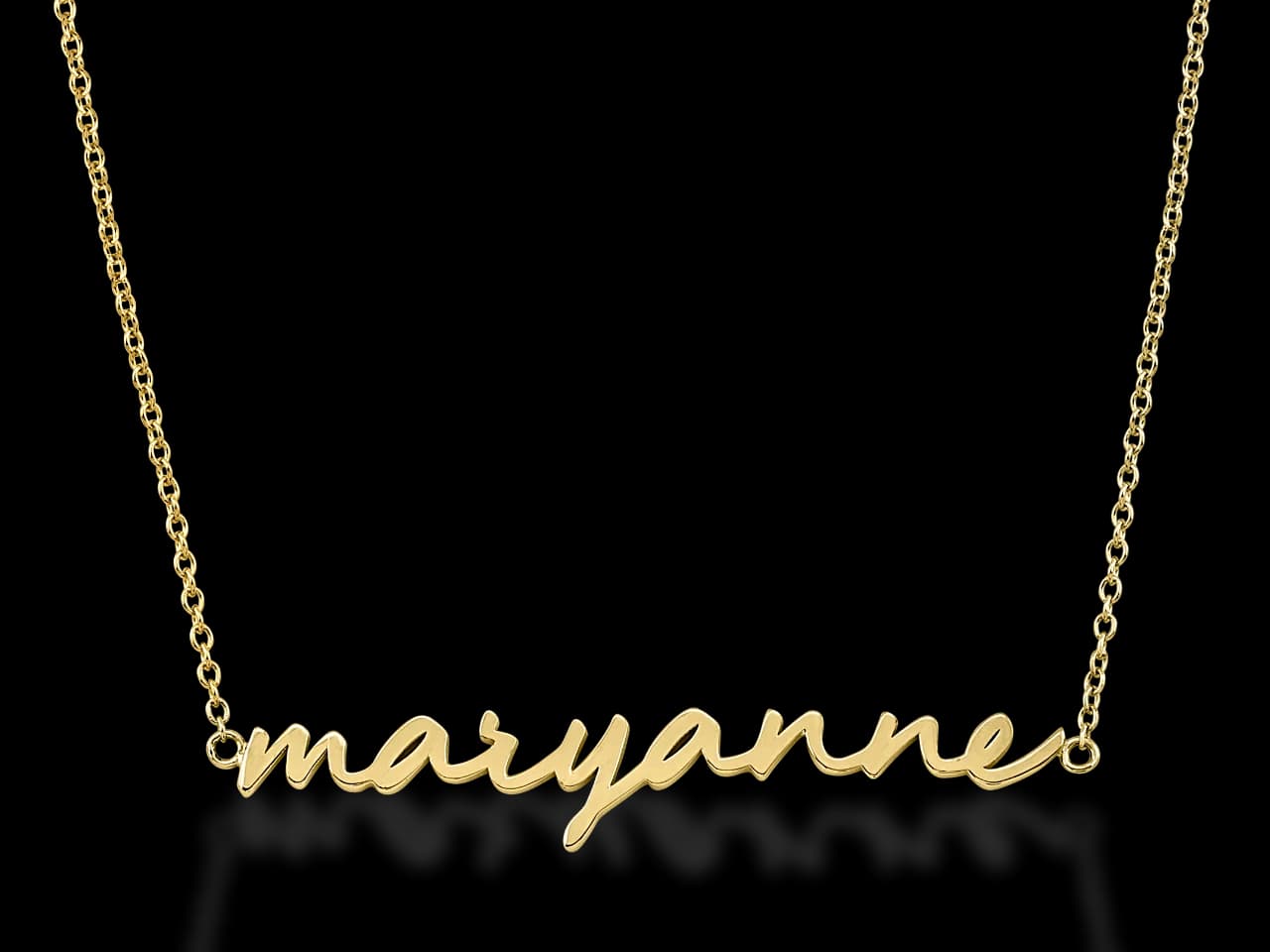Cursive Mini Name Necklaces