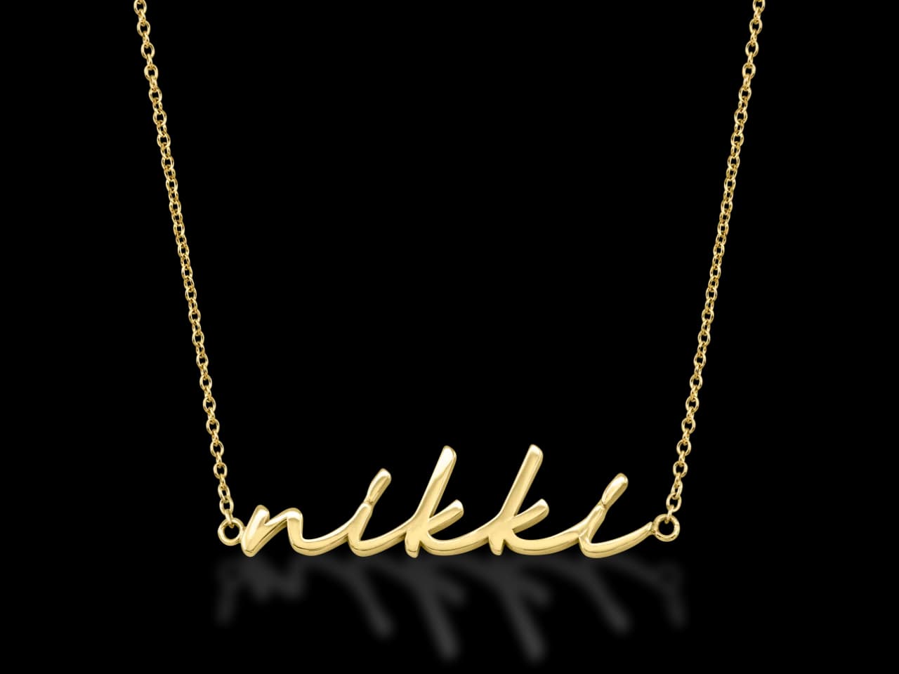 Cursive Mini Name Necklaces