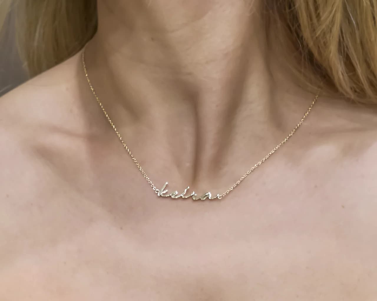 Cursive Mini Name Necklaces