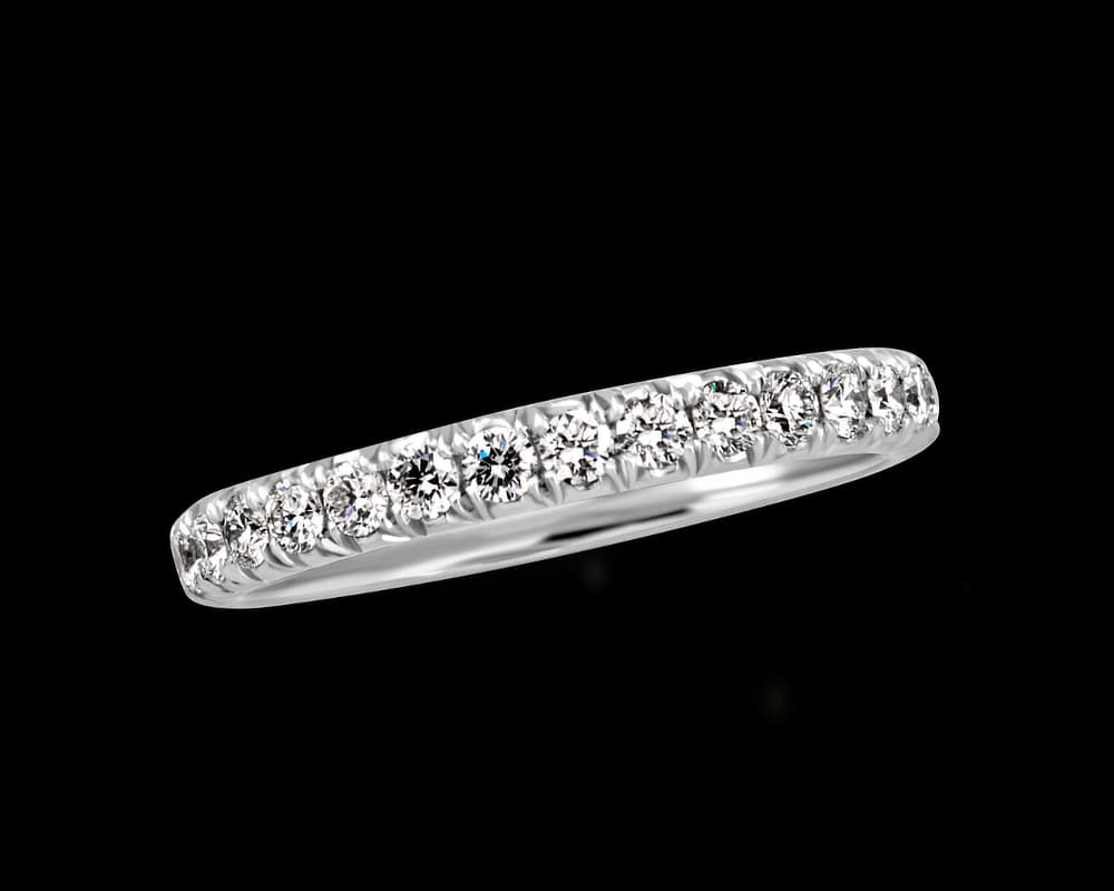 2.5mm Neo French Pave Band