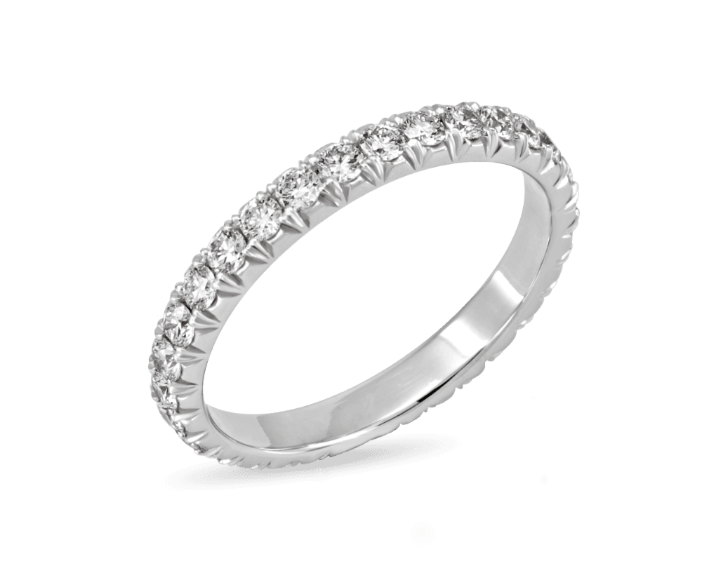 2.5mm Neo French Pave Band