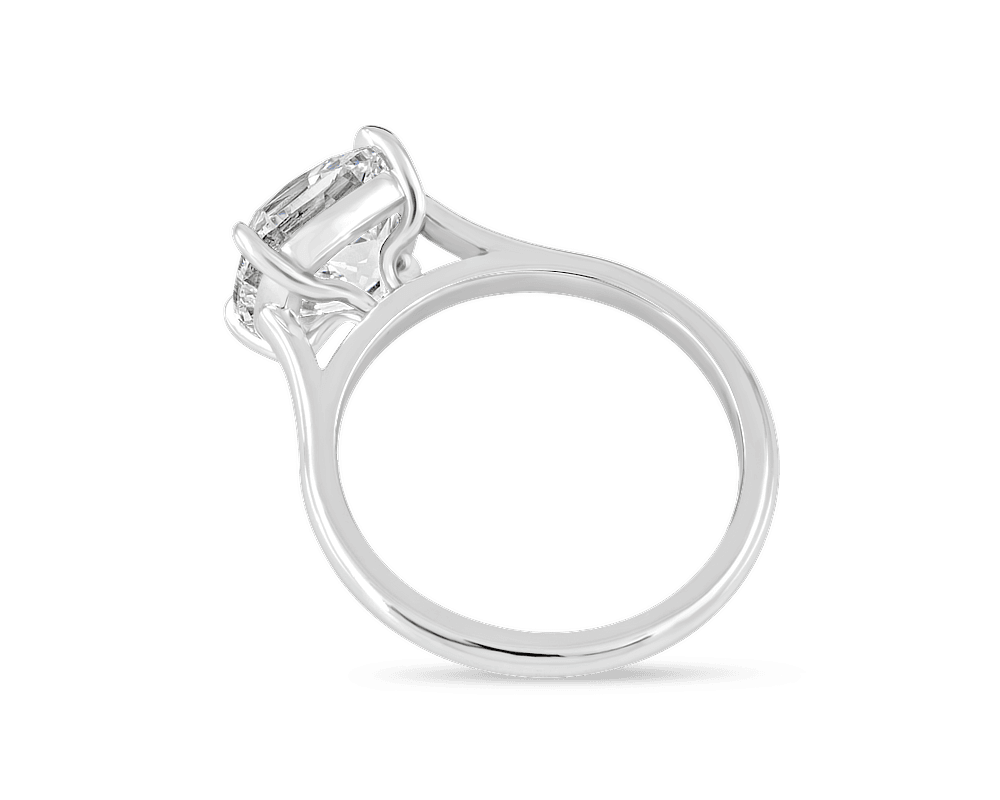 Cathedral Solitaire with Flush Fit