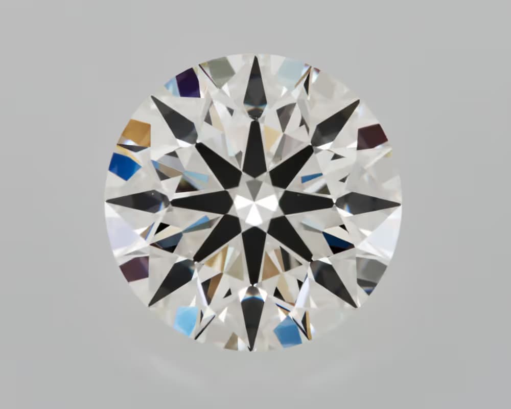360° view of 1.61ct Super Ideal Hearts & Arrows Round Diamond