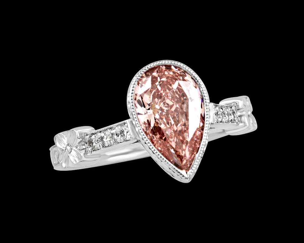 Vintage Bezel Set Ring