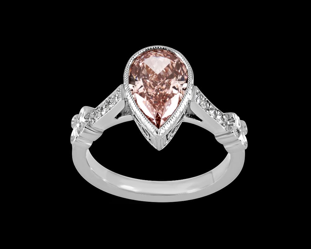 Vintage Bezel Set Ring