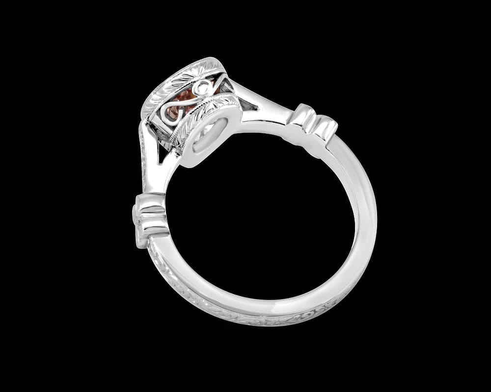 Vintage Bezel Set Ring
