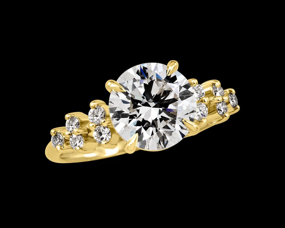 The Willow Floral Ring