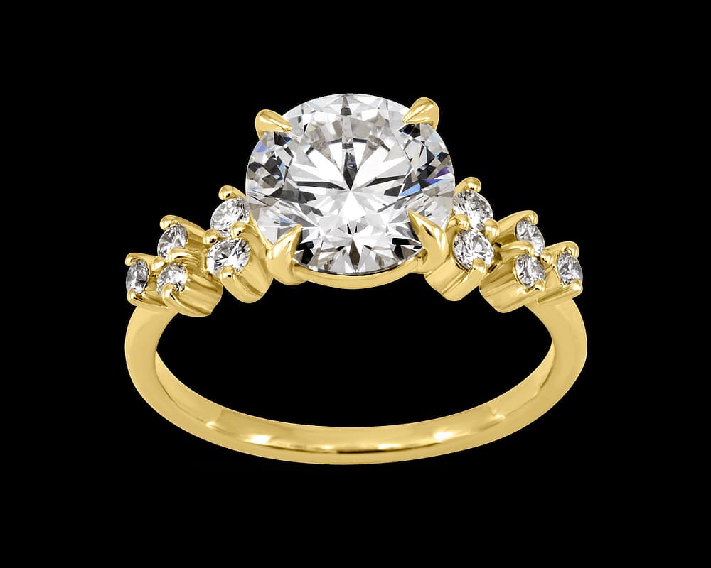 The Willow Floral Ring
