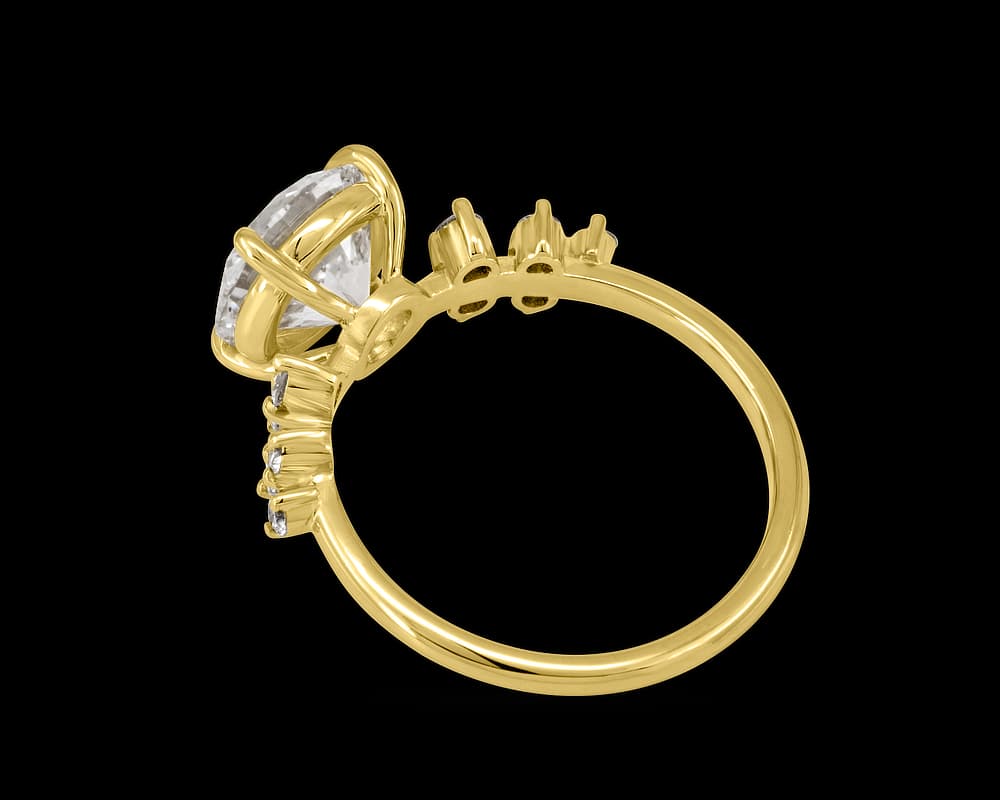 The Willow Floral Ring