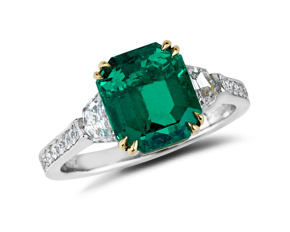 Emerald and Chevron Pave Trilogy