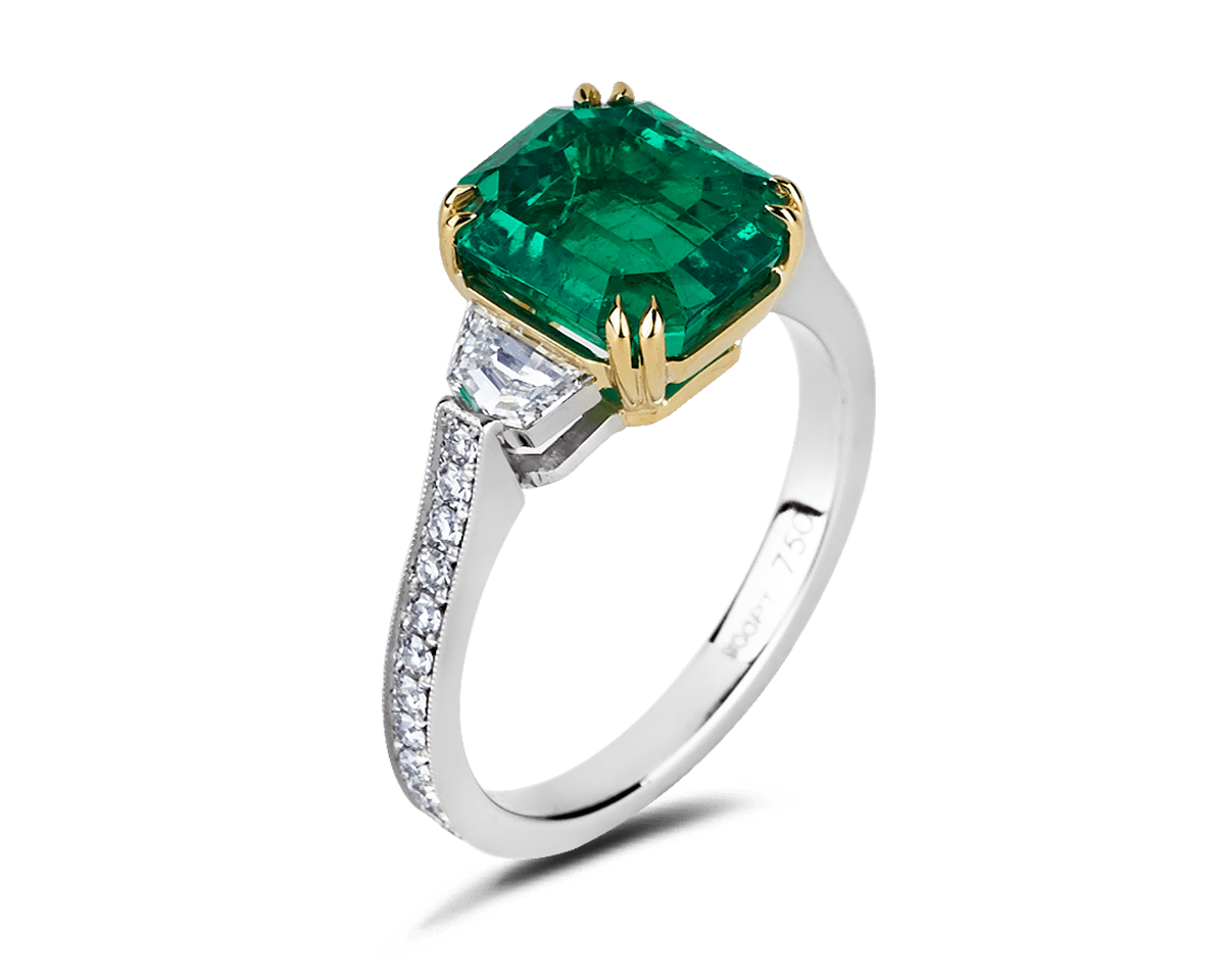 Emerald and Chevron Pave Trilogy