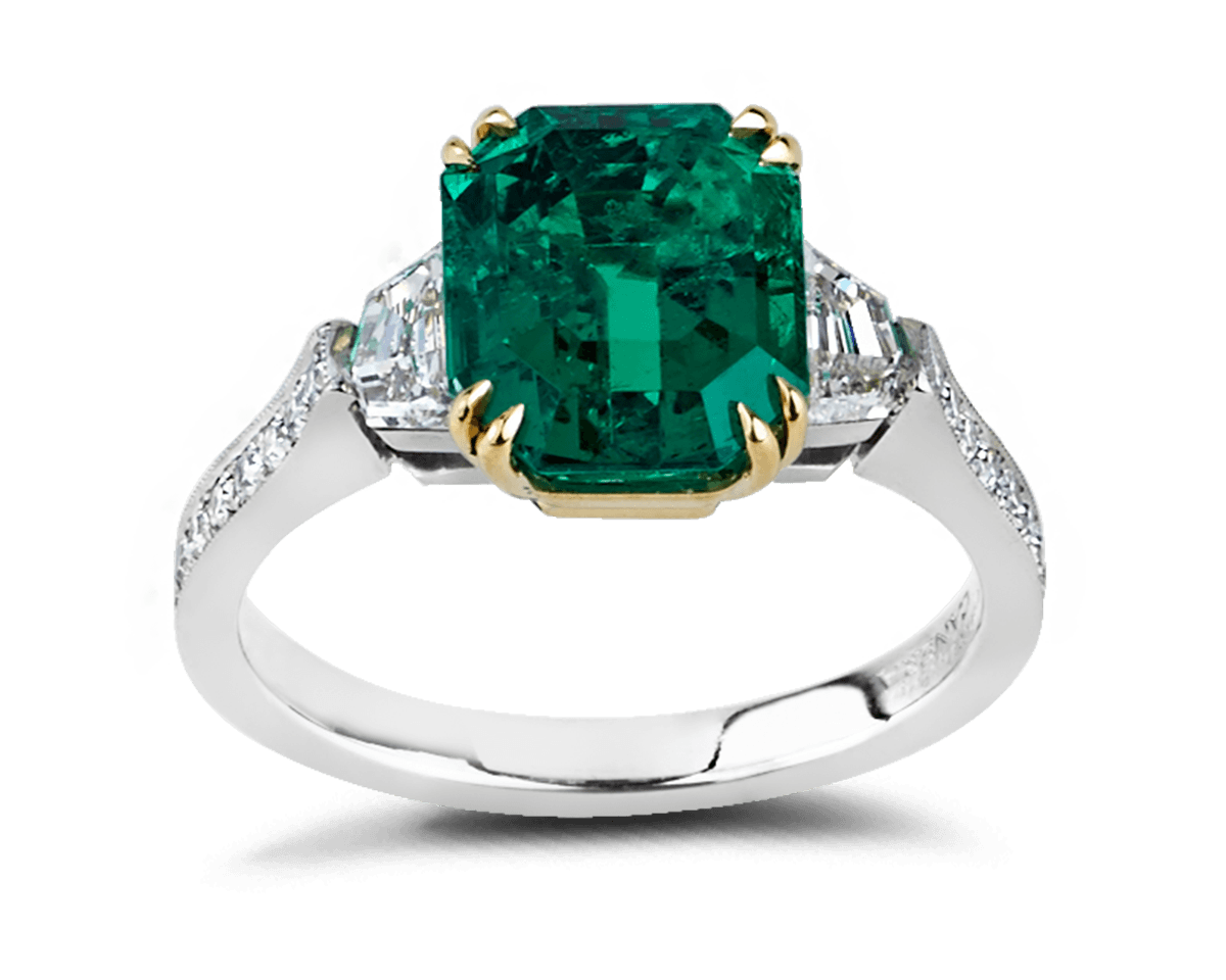 Emerald and Chevron Pave Trilogy