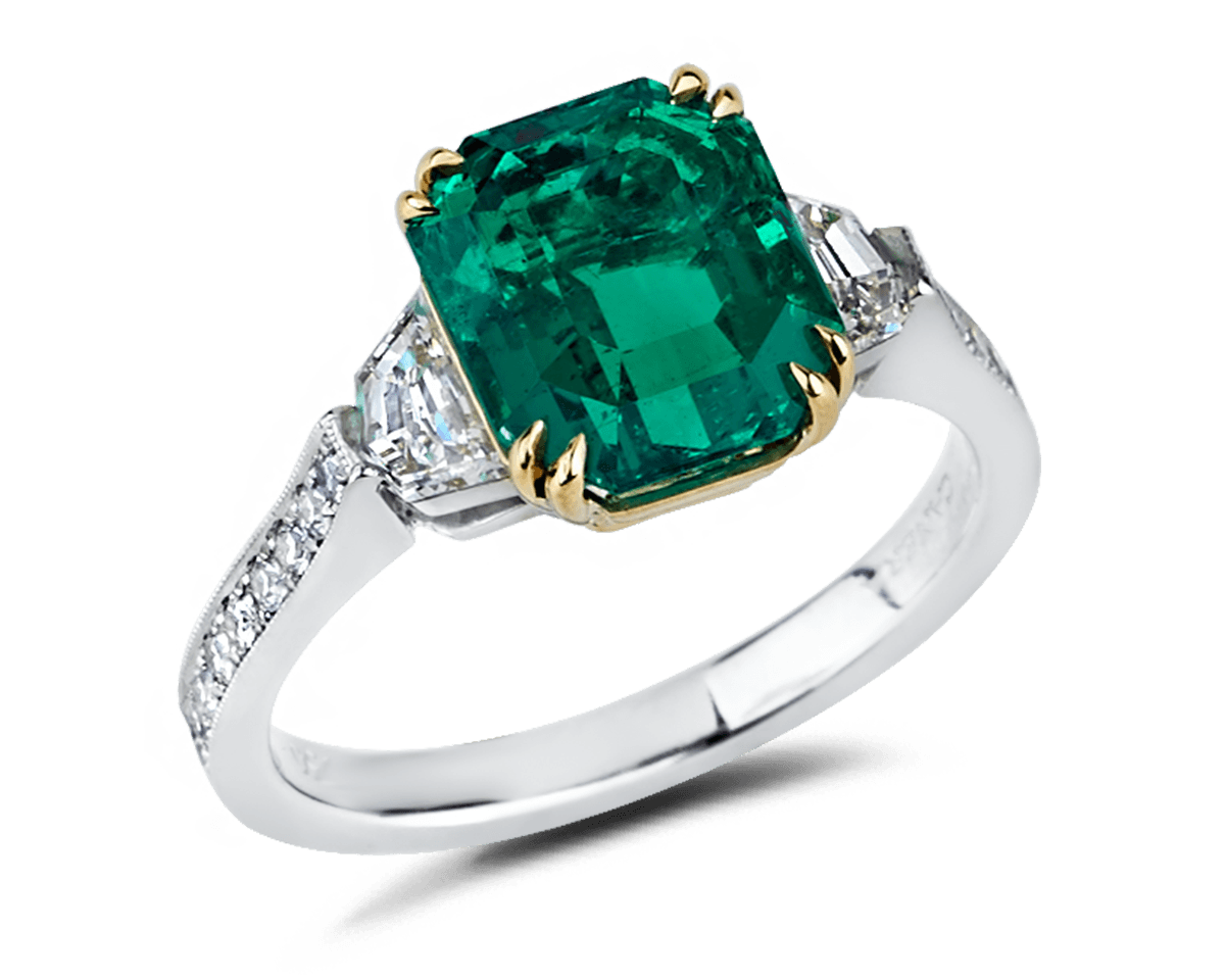 Emerald and Chevron Pave Trilogy