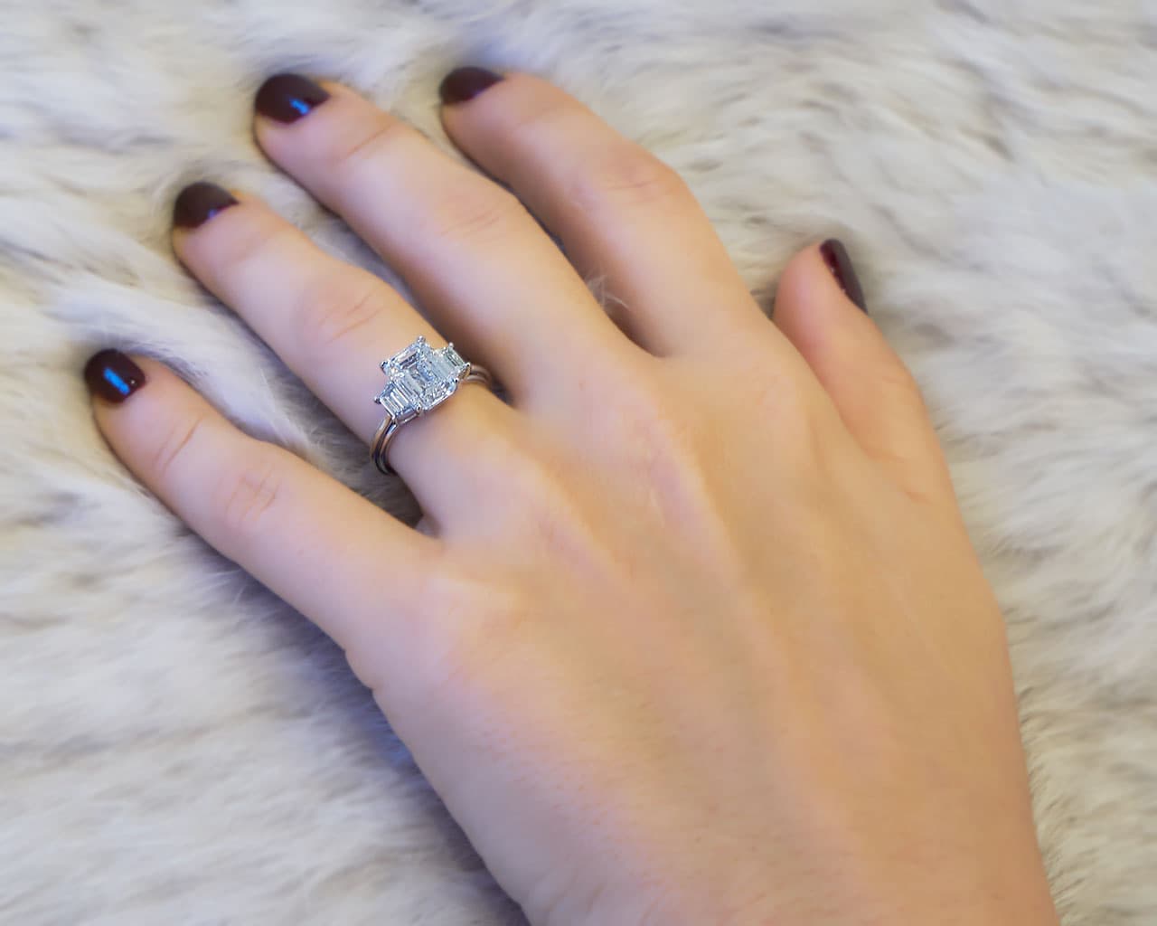 The Vine Trilogy with Emerald Cut & Trapezoids