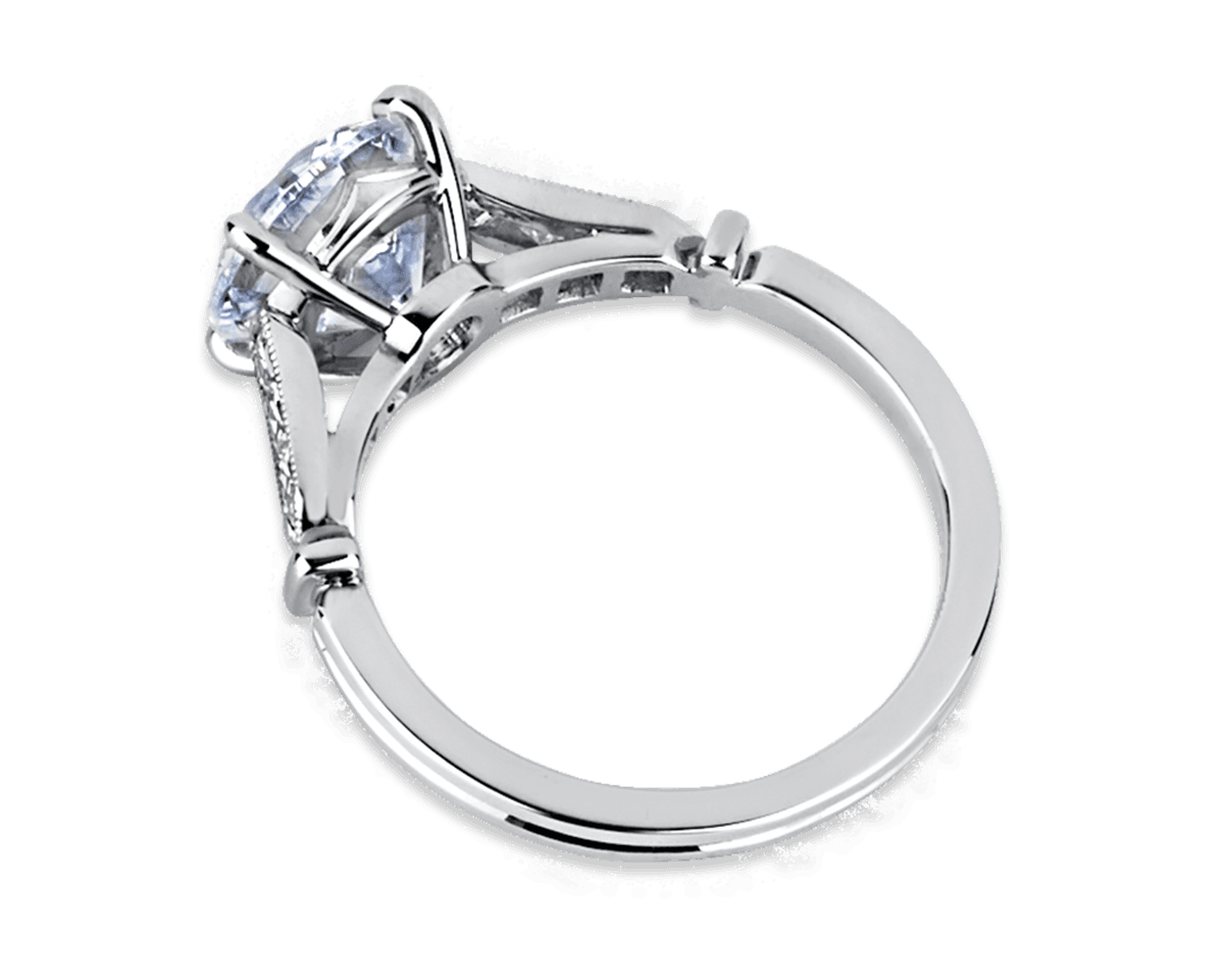 Anjele Vintage French Cut Solitaire
