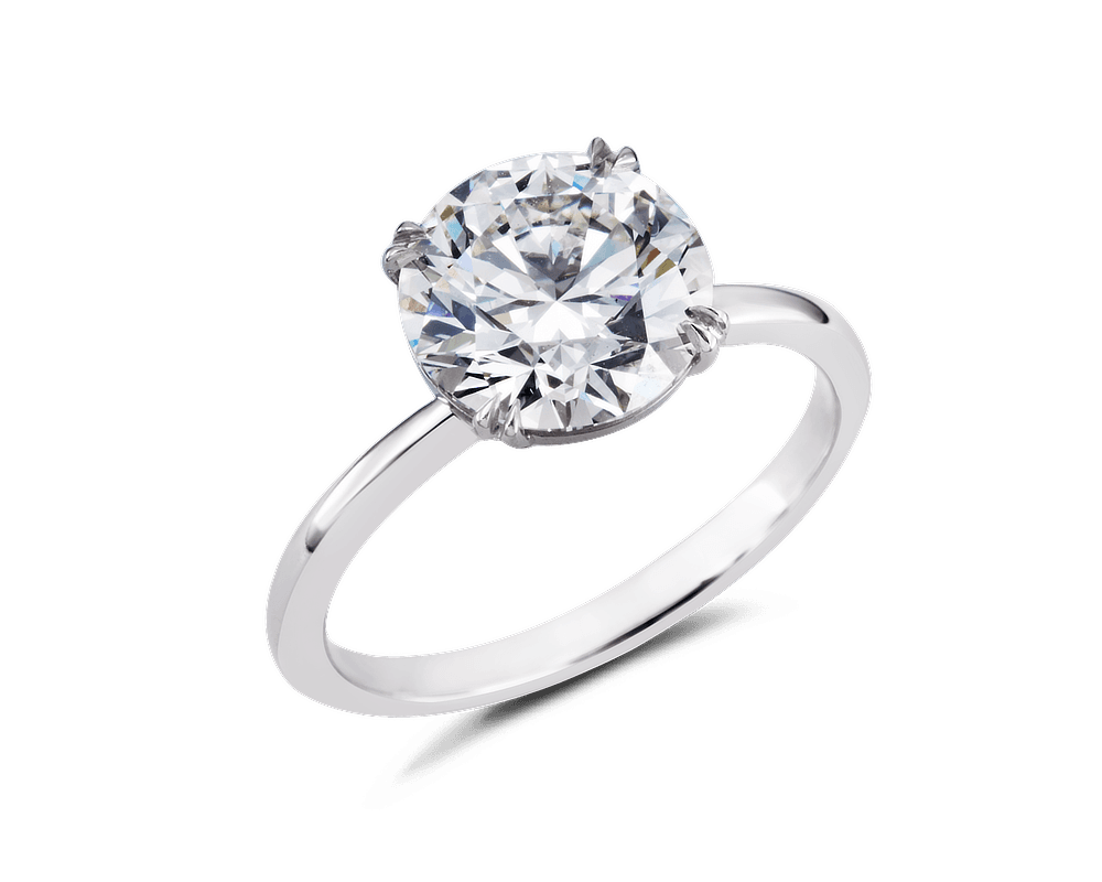 Classic Solitaire with Double Wire Prongs