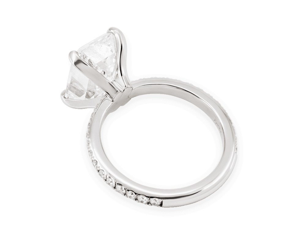 The Olivia Solitaire with Open Gallery