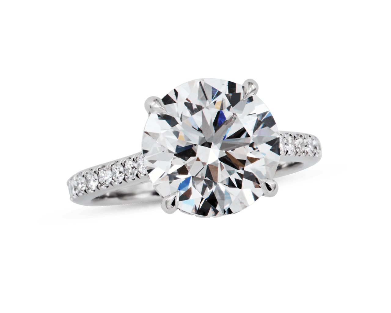 The Evelyn Pave Solitaire