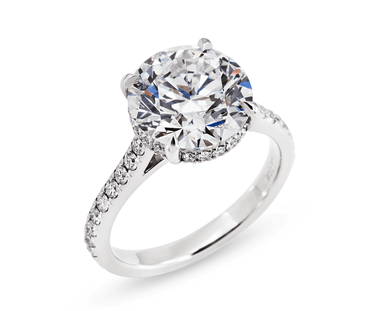 The Evelyn Pave Solitaire