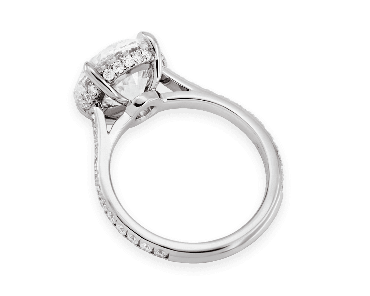 The Evelyn Pave Solitaire