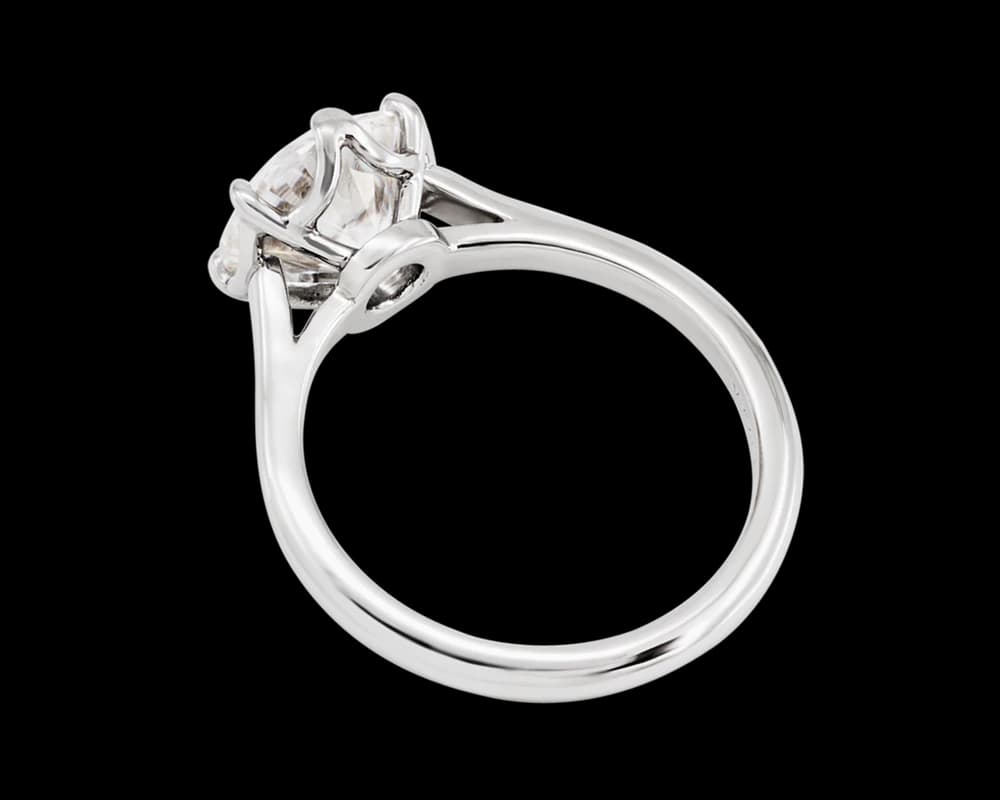 The Liana Six Prong Solitaire