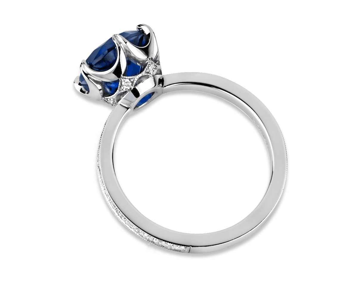 Vintage Six Prong Crown Solitaire