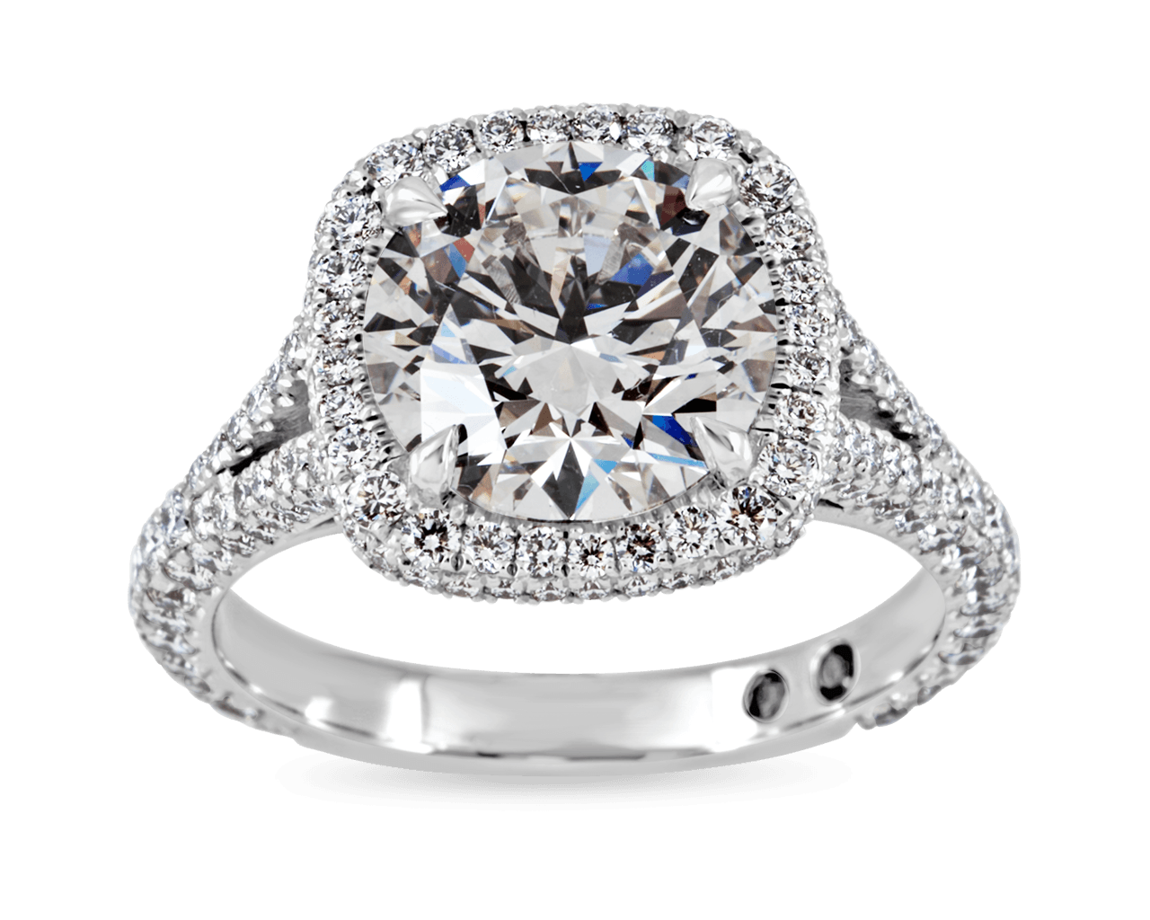The Anne Marie Split Band Double Edge Halo