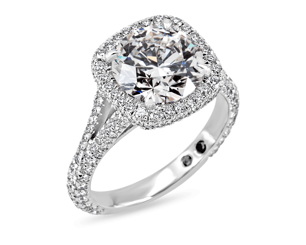 The Anne Marie Split Band Double Edge Halo